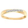 9ct Yellow Gold Diamond Wedding Band