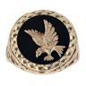 9ct Yellow Gold Eagle Fancy Signet Ring