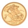 1980 Elizabeth II Decimal Portrait UK Full Sovereign Coin Proof Boxed