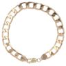 9ct Yellow Gold Curb Bracelet 8"