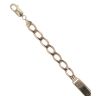 9ct Yellow Gold Curb ID Bracelet 8"