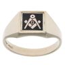 9ct Yellow Gold Spinning Masonic Signet Ring