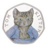 2017 Celebrating Beatrix Potter and Her Little Tales Tom Kitten 50 Pence Coin