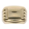 14ct Yellow Gold Patterned Signet Ring