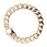 9ct Yellow Gold Curb Bracelet 9.5"