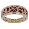 9ct Yellow and Rose Gold Cariad Clogau Ring