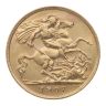1907 Edward VII Large Head UK Half Sovereign Coin