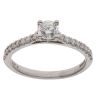 Platinum 0.46ct Brilliant Cut Diamond Solitaire Ring
