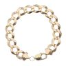 9ct Yellow Gold Curb Bracelet 8.5"