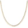 9ct Yellow Gold Curb Chain 22"