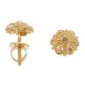 22ct Yellow Gold Floral Stud Earrings