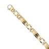 18ct Yellow Gold Fancy Bracelet 8.5"