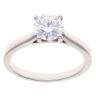 Platinum 1.07ct Brilliant Cut Lab Grown Diamond Solitaire Ring