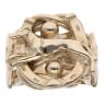 9ct Yellow Gold Greyhound Horseshoe Ring