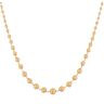22ct Yellow Gold Fancy Bead Chain 18"