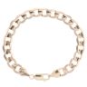 9ct Yellow Gold Curb Bracelet 8"