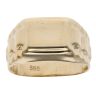14ct Yellow Gold Watch Style Signet Ring