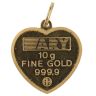 10g ARY Unsealed Heart Hologram Pendant Ingot