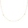 22ct Yellow Gold Beaded Chain 16"