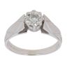 9ct White Gold 0.10ct Diamond Solitaire Ring