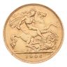 1906 Edward VII Large Head UK Half Sovereign Coin