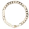 9ct Yellow Gold Curb Bracelet 8"