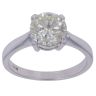 18ct White Gold 2.00ct Tinted Diamond Solitaire Ring