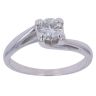 18ct White Gold 0.60ct Brilliant Cut Diamond Solitaire Ring