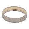 18ct Yellow And White Gold Wedding Band 3.9mm