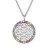 Angel Whisperer Flower of Life Necklace