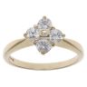 9ct Yellow Gold Cubic Zirconia Four Stone Ring
