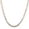 9ct Yellow Gold Curb Chain 22"