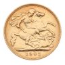 1902 Edward VII Large Head UK Half Sovereign Coin