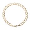 9ct Yellow Gold Curb Bracelet 8"
