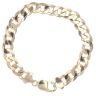 9ct Yellow Gold Curb Bracelet 8.5"