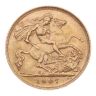 1907 Edward VII Large Head UK Half Sovereign Coin