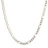 9ct Yellow Gold Figaro Chain 24"