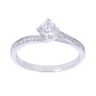 18ct White Gold 0.65ct Brilliant Cut Diamond Solitaire Ring