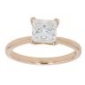 18ct Yellow Gold 1.02ct Princess Cut Diamond Solitaire Ring