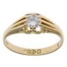 18ct Yellow Gold 0.50ct Diamond Signet Ring
