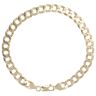 9ct Yellow Gold Curb Bracelet 7.5"