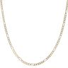 14ct Yellow Gold Figaro Chain 22"