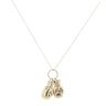 9ct Yellow Gold Boxing Gloves Pendant and Chain 18"
