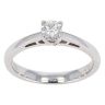 18ct White Gold 0.33ct Diamond Solitaire Ring