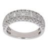 Platinum 1.00ct Brilliant and Baguette Cut Diamond Fancy Ring