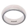 9ct White Gold Slight Court Wedding Ring 5.8mm