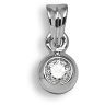 9ct White Gold 0.15ct Diamond Pendant