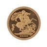 2000 Elizabeth II Fourth Portrait UK Half Sovereign Coin Proof Boxed