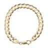 9ct Yellow Gold Curb Bracelet 7.5"