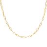 22ct Yellow Gold Paper Link Chain 16"